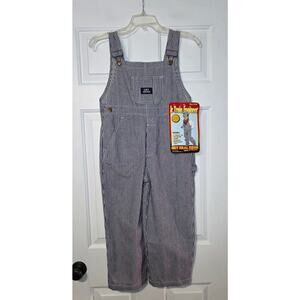 Vintage Train Engineer Get Real Gear Sz 8-10‎ Dress Up Halloween Overalls Only